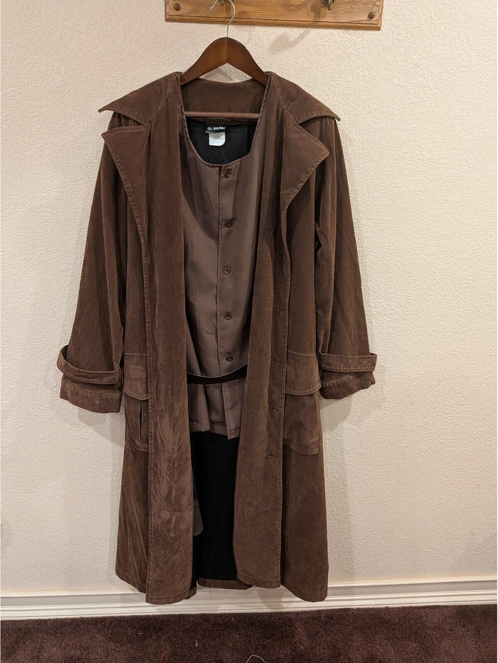 Harry Potter Wizarding World Hagrid Costume Coat Adult Large | Halloween Costume